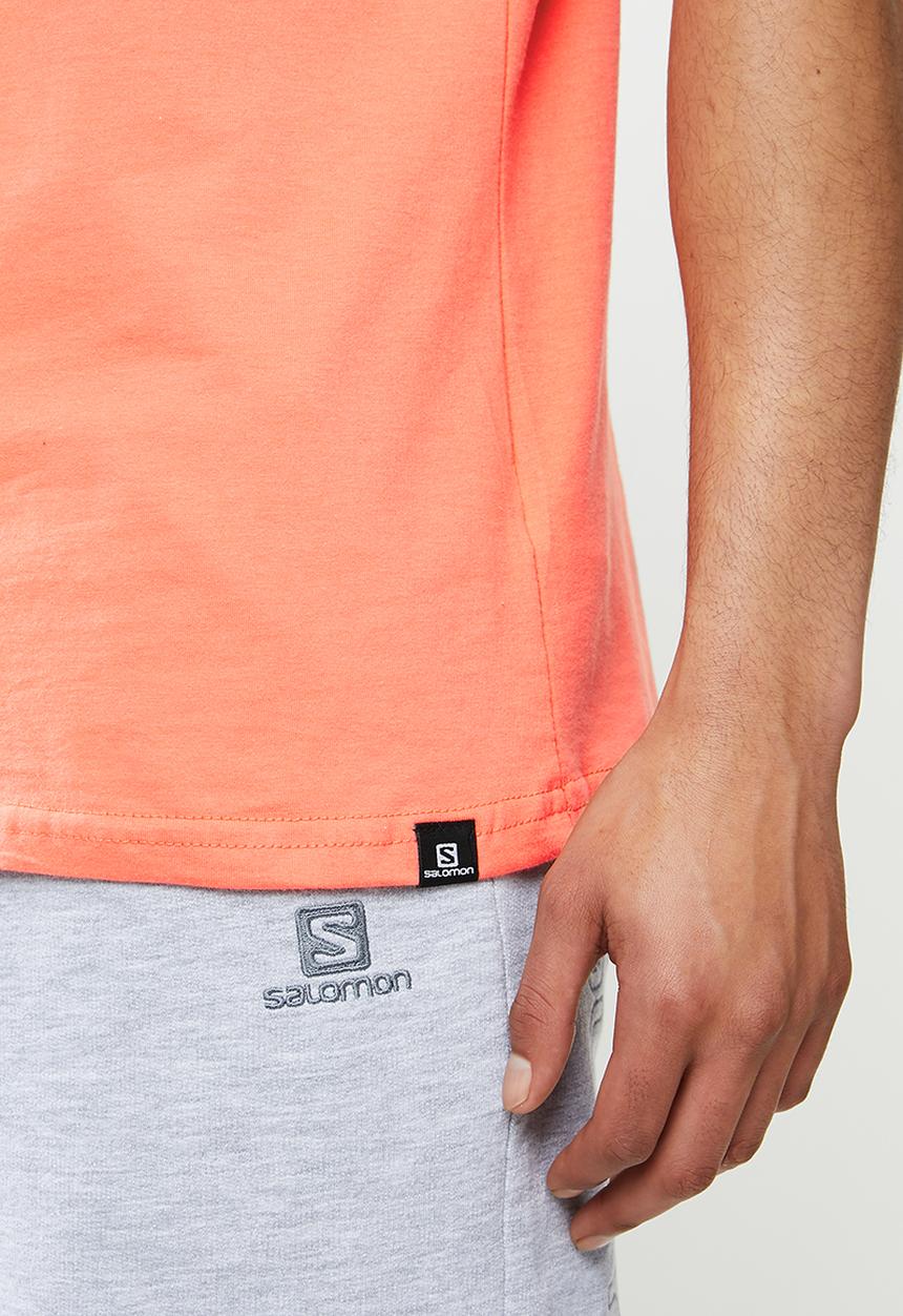 Salomon - Double take short sleeve tee - coral