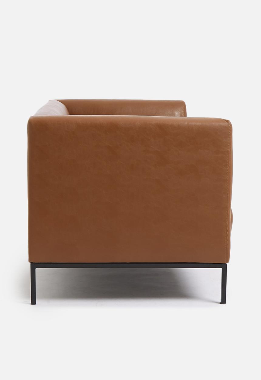 Sixth Floor - Aiden 3 seater sofa - tan 