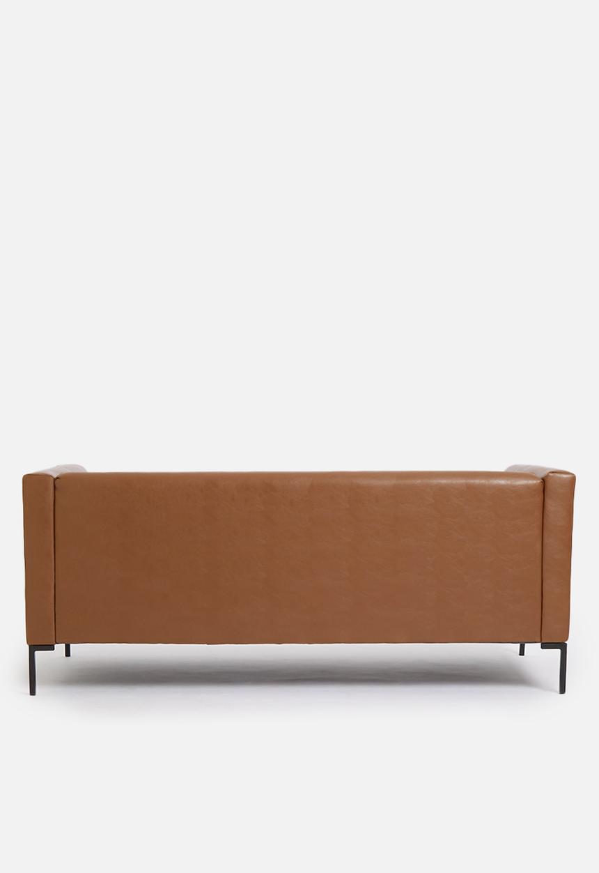 Sixth Floor - Aiden 3 seater sofa - tan 