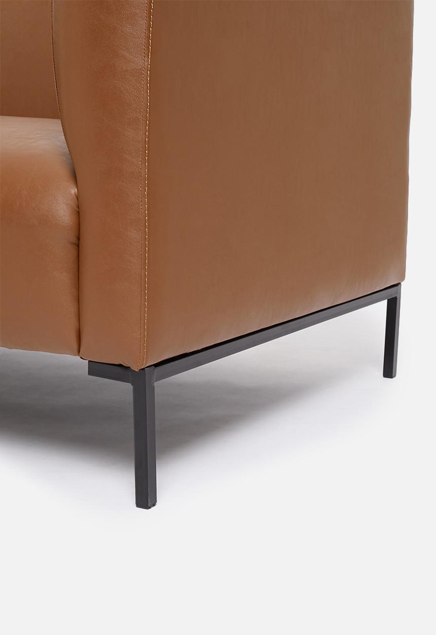 Sixth Floor - Aiden 3 seater sofa - tan 