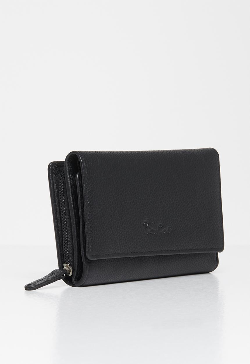 Pierre Cardin - Dior ladies trifold - black