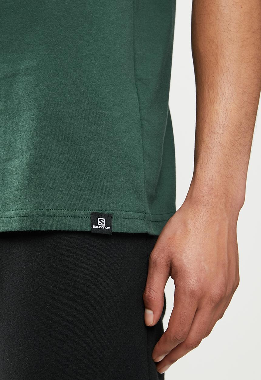 Salomon - Achieve short sleeve tee - green gables