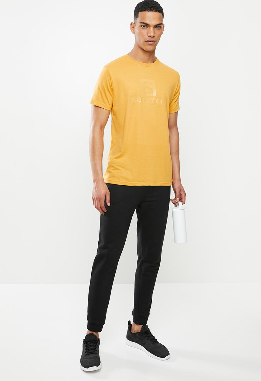 Salomon - Achieve short sleeve tee - yellow
