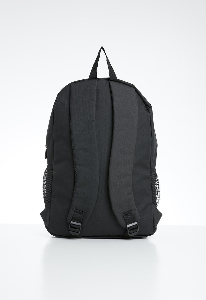 Lonsdale - Logo backpack - black & gold 