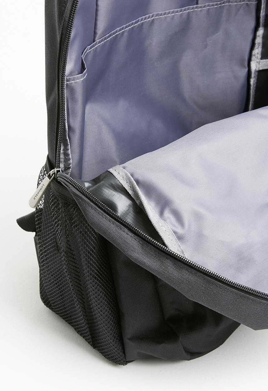 Lonsdale - Logo backpack - black & gold 