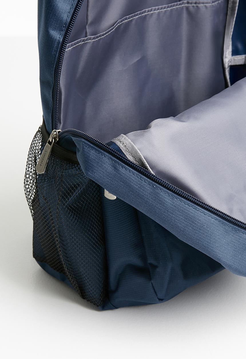 Lonsdale - Logo backpack - navy & gold 