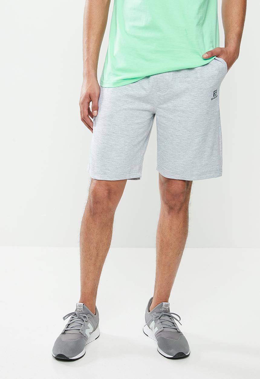Salomon - Push thru fleece short m - alloy melange