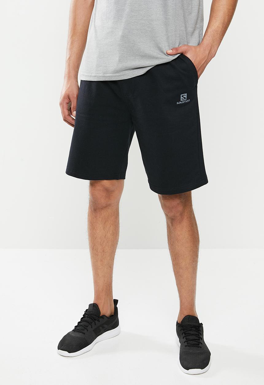 Salomon - Push thru fleece short m - black