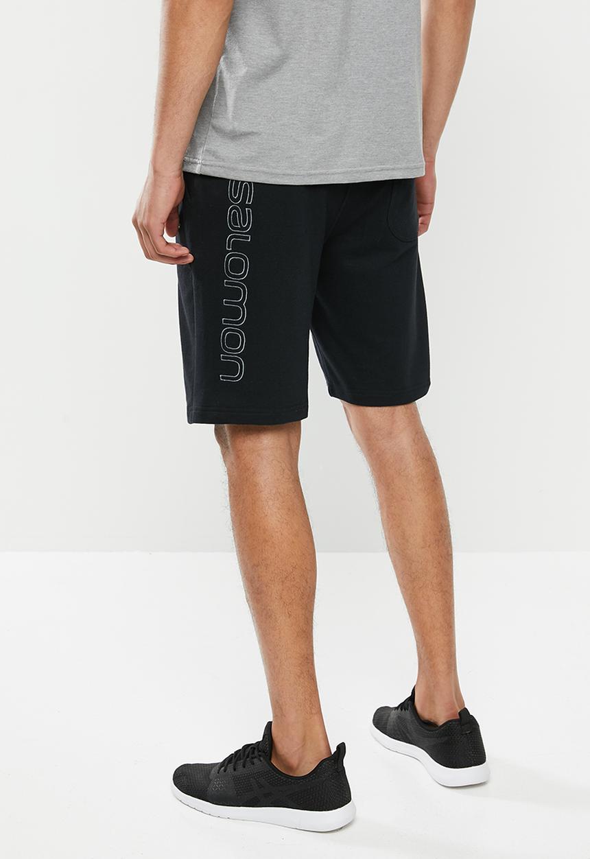 Salomon - Push thru fleece short m - black