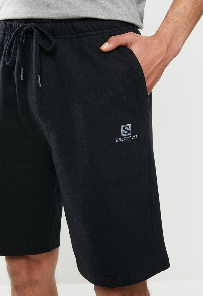 Salomon - Push thru fleece short m - black