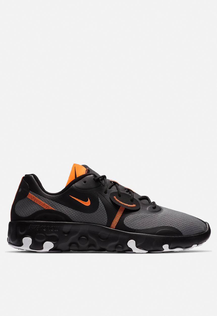 Nike - Renew Lucent 2 - black / iron grey-total orange-white
