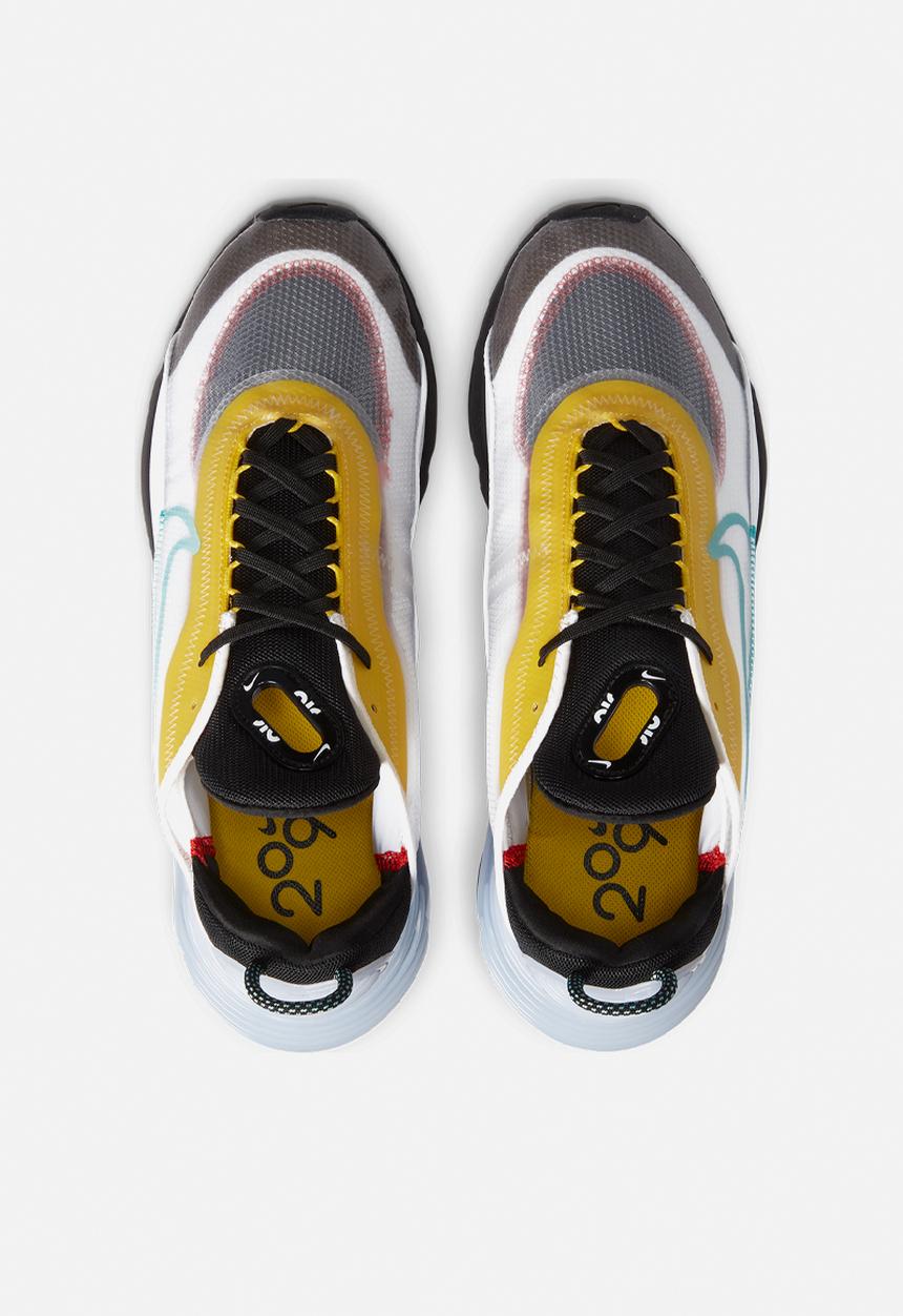 Nike - Air Max 2090 - white / bleached aqua-black-speed yellow