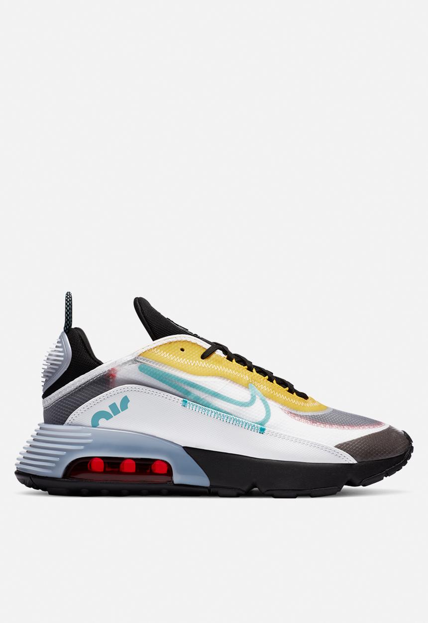 Nike - Air Max 2090 - white / bleached aqua-black-speed yellow