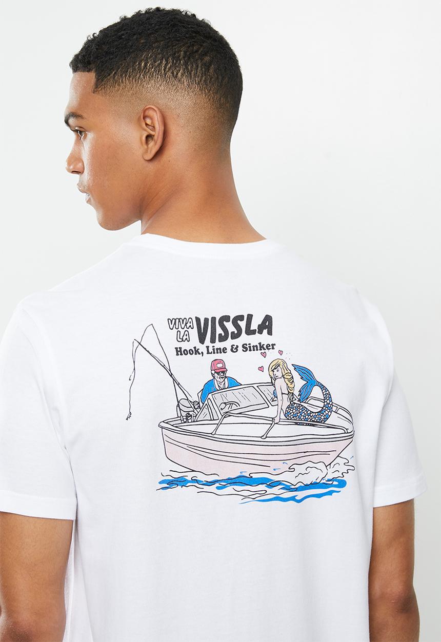 Vissla  - Summer vacation pkt tee - white