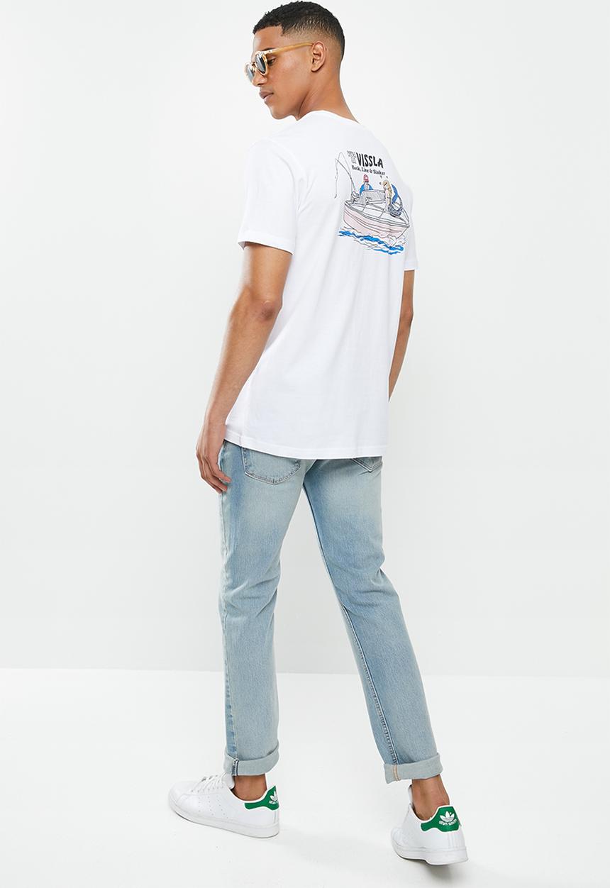 Vissla  - Summer vacation pkt tee - white