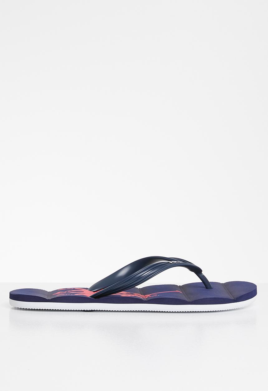 POLO - Chester pony flip flop - navy