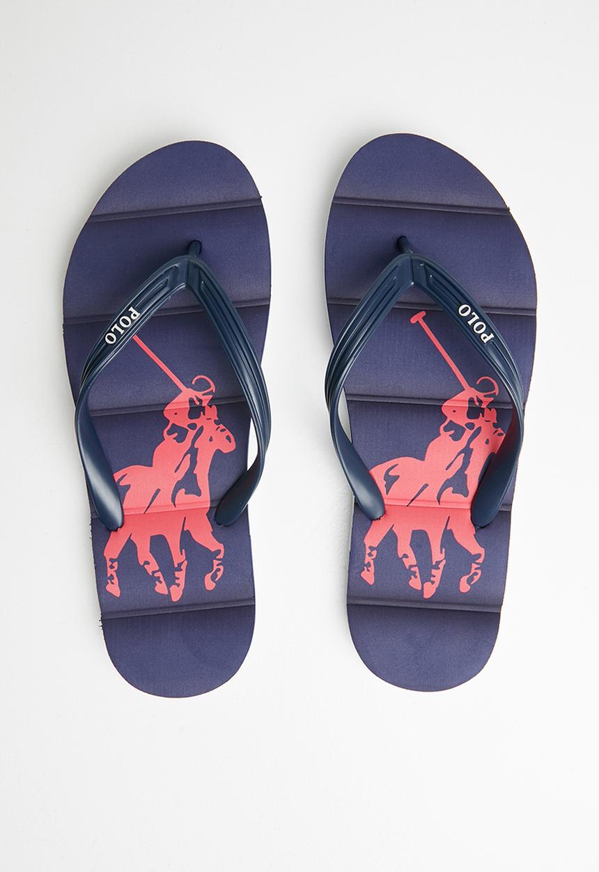 POLO - Chester pony flip flop - navy