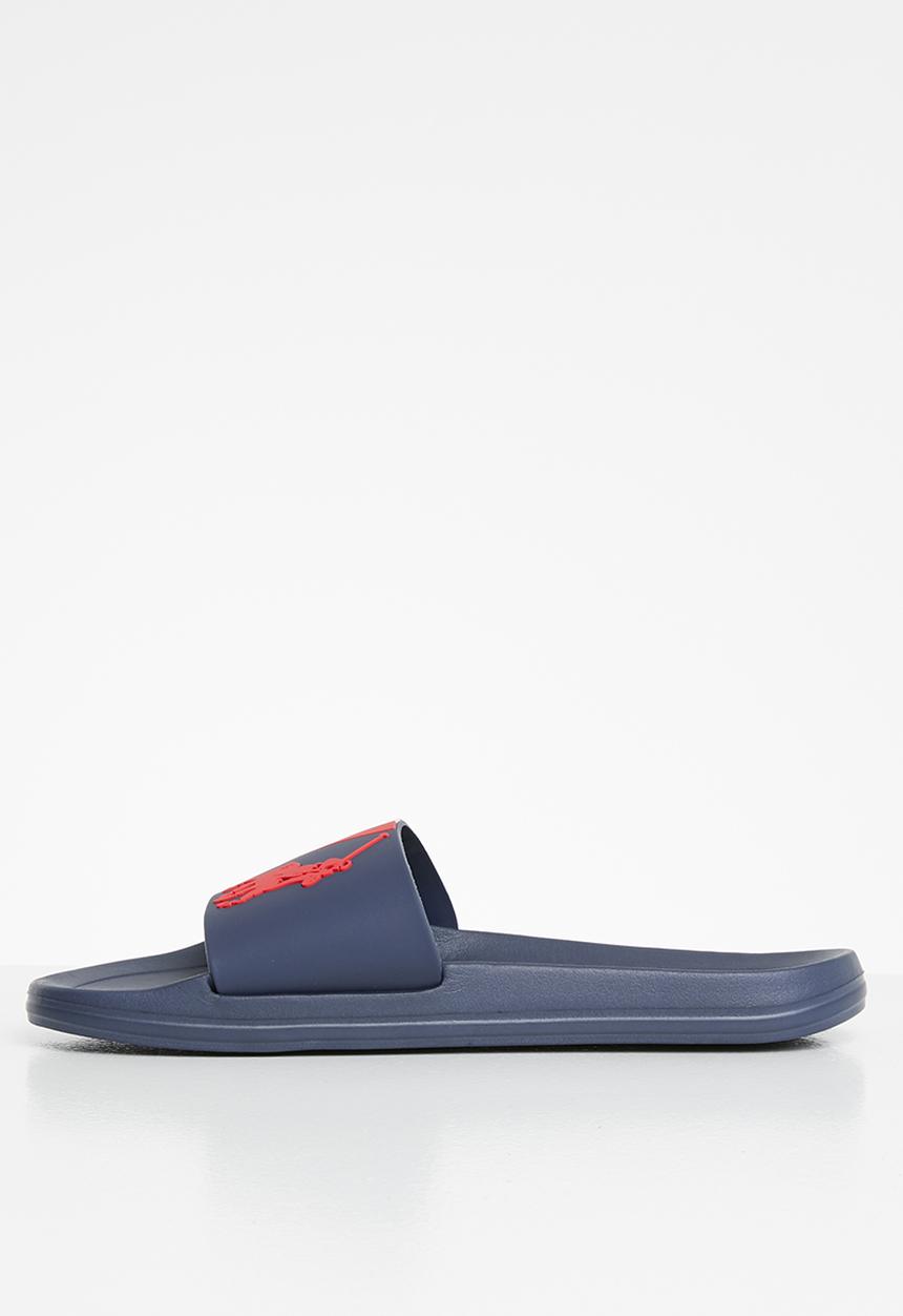 POLO - Carl logo pool sandal - navy