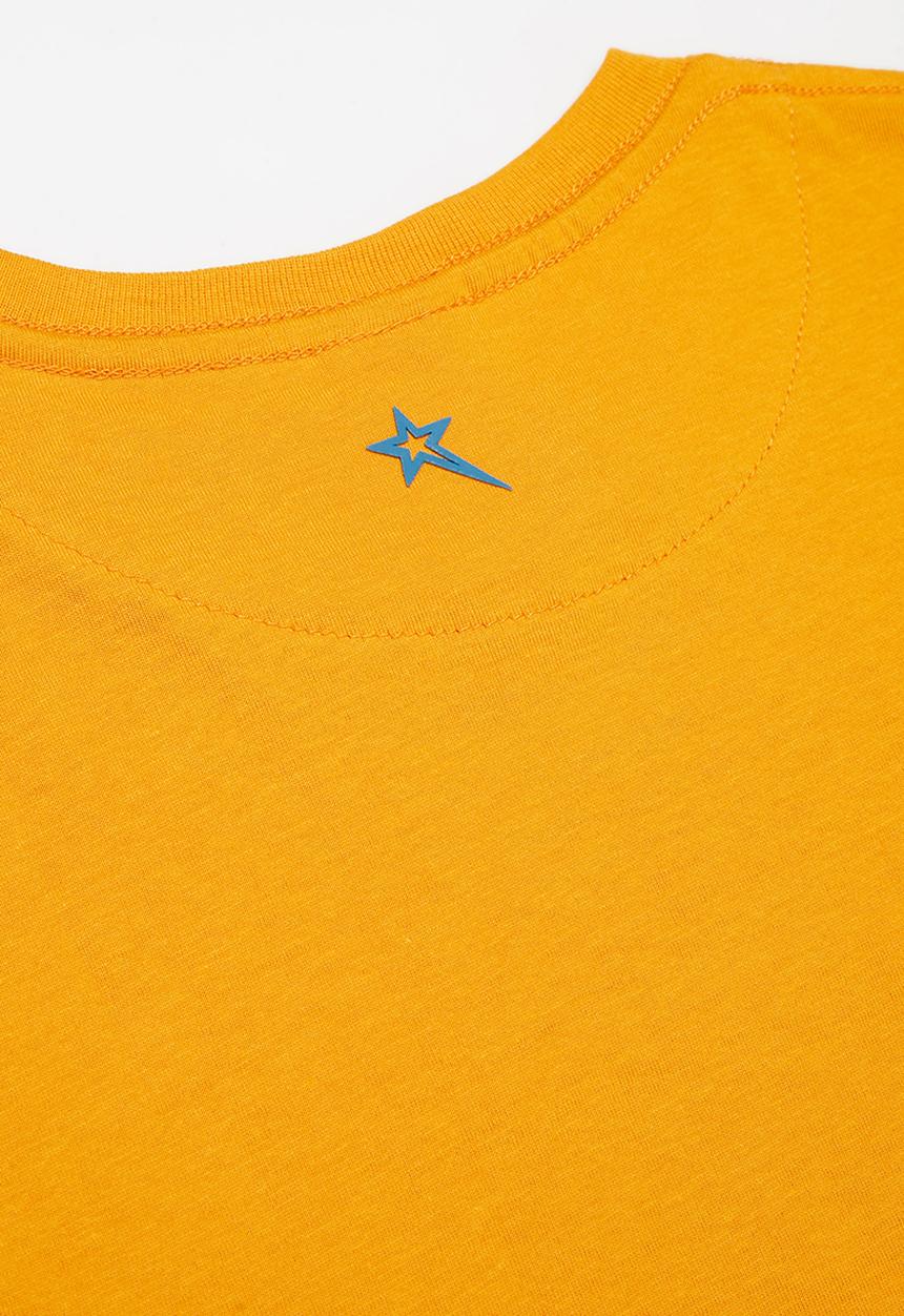 SOVIET - Boys short sleeve logo tee - yellow 