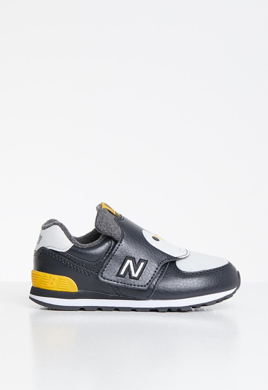 New Balance  - Infants classic 574 v1 - black & yellow