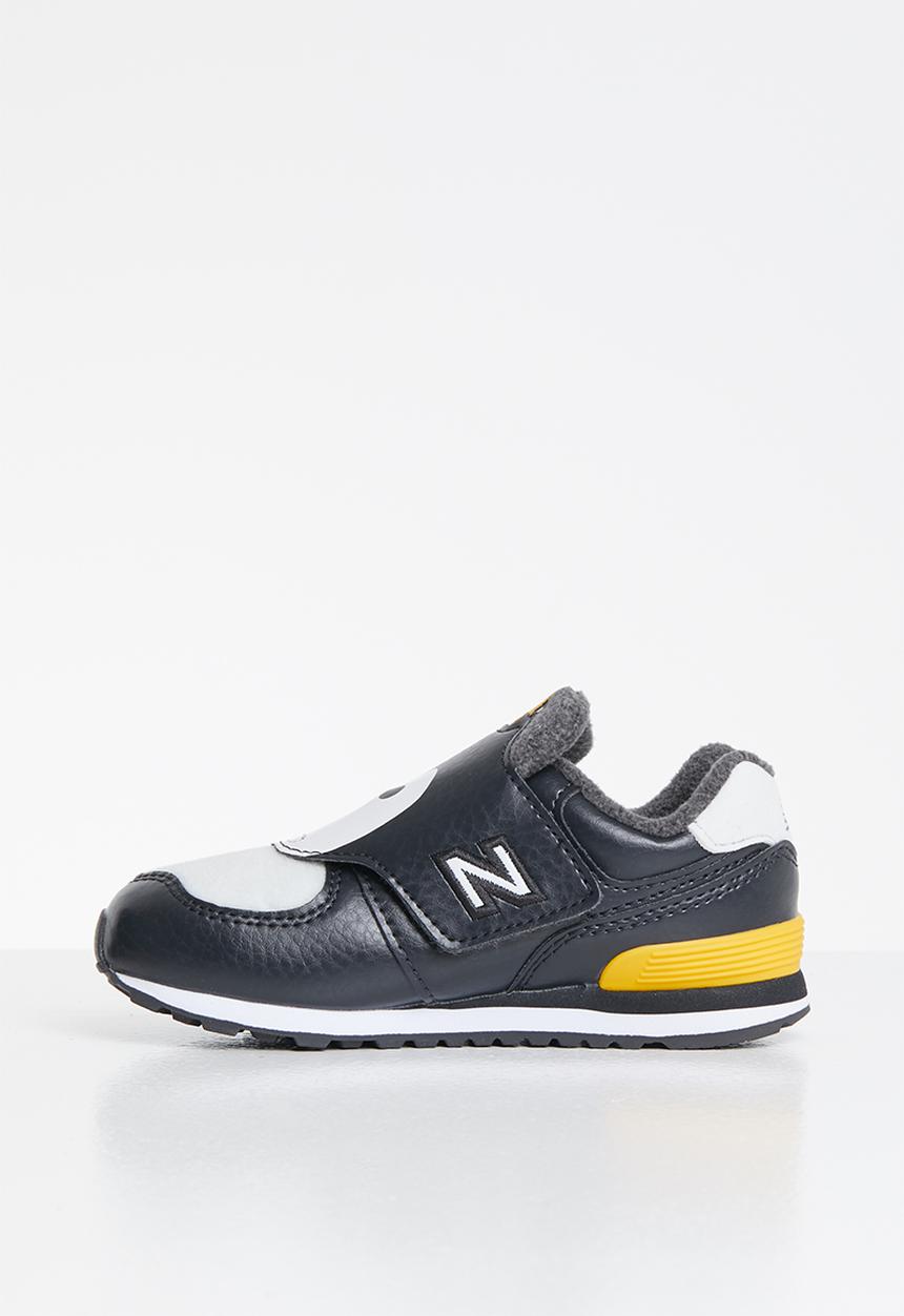 New Balance  - Infants classic 574 v1 - black & yellow