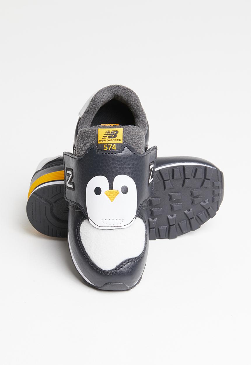 New Balance  - Infants classic 574 v1 - black & yellow