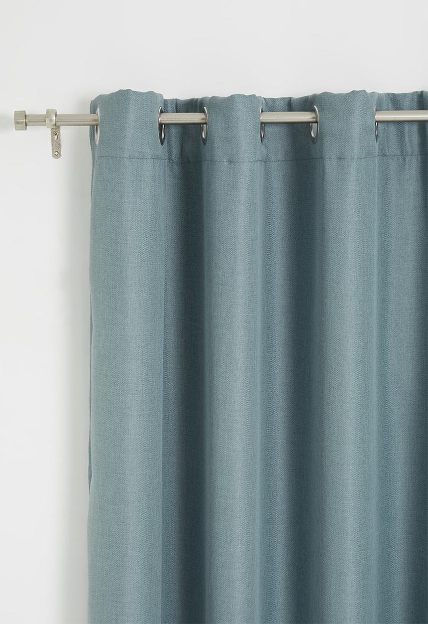 Sixth Floor - Metro self-lined eyelet curtain - duck egg