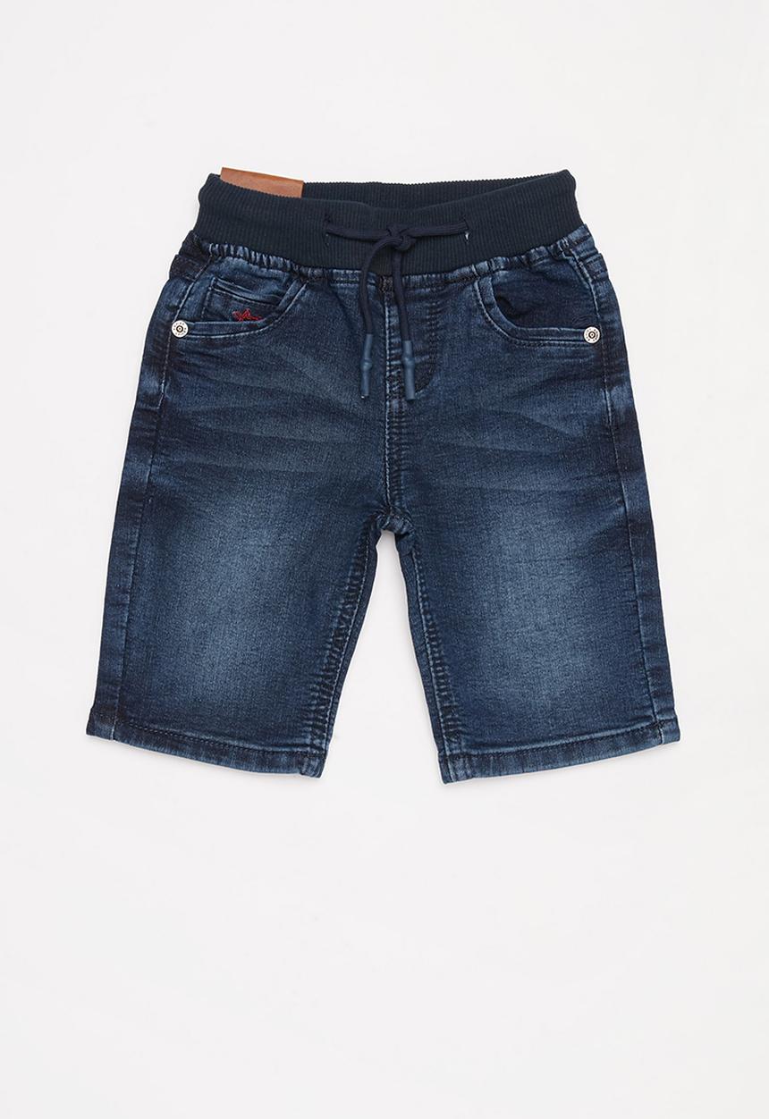 SOVIET - Boys denim short - blue 