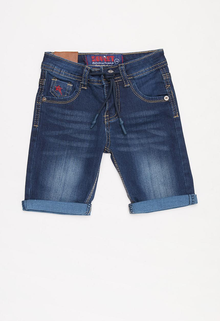 SOVIET - Boys denim short - blue 