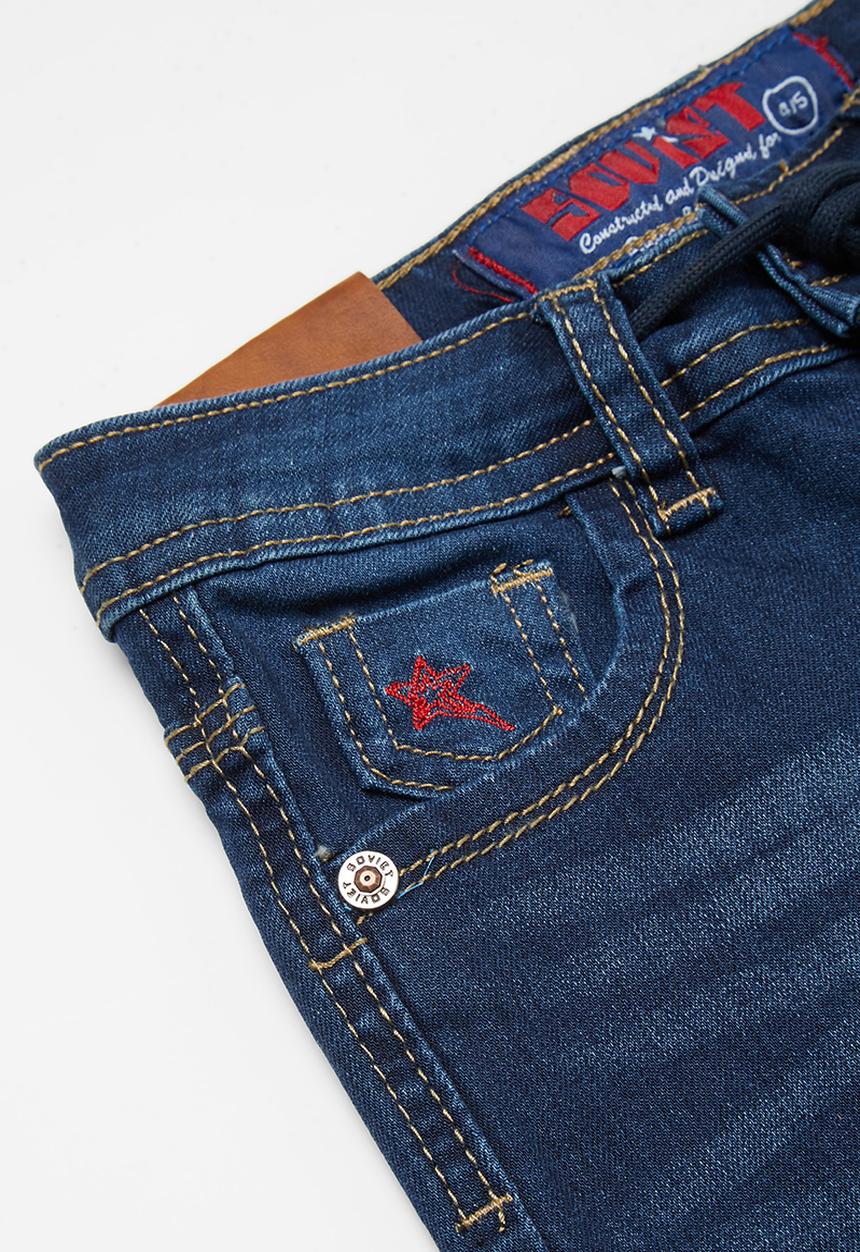 SOVIET - Boys denim short - blue 