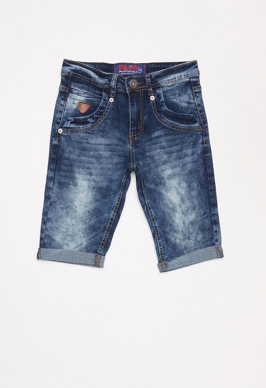 SOVIET - Boys denim short - blue 