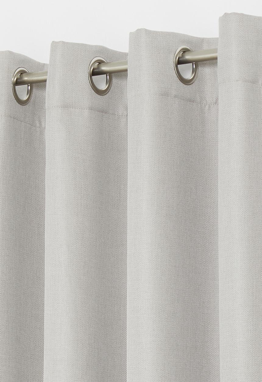 Sixth Floor - Metro self-lined eyelet curtain 2 pack - neutral