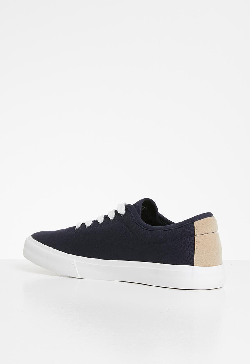 POLO - Leonard side flash sneaker - navy