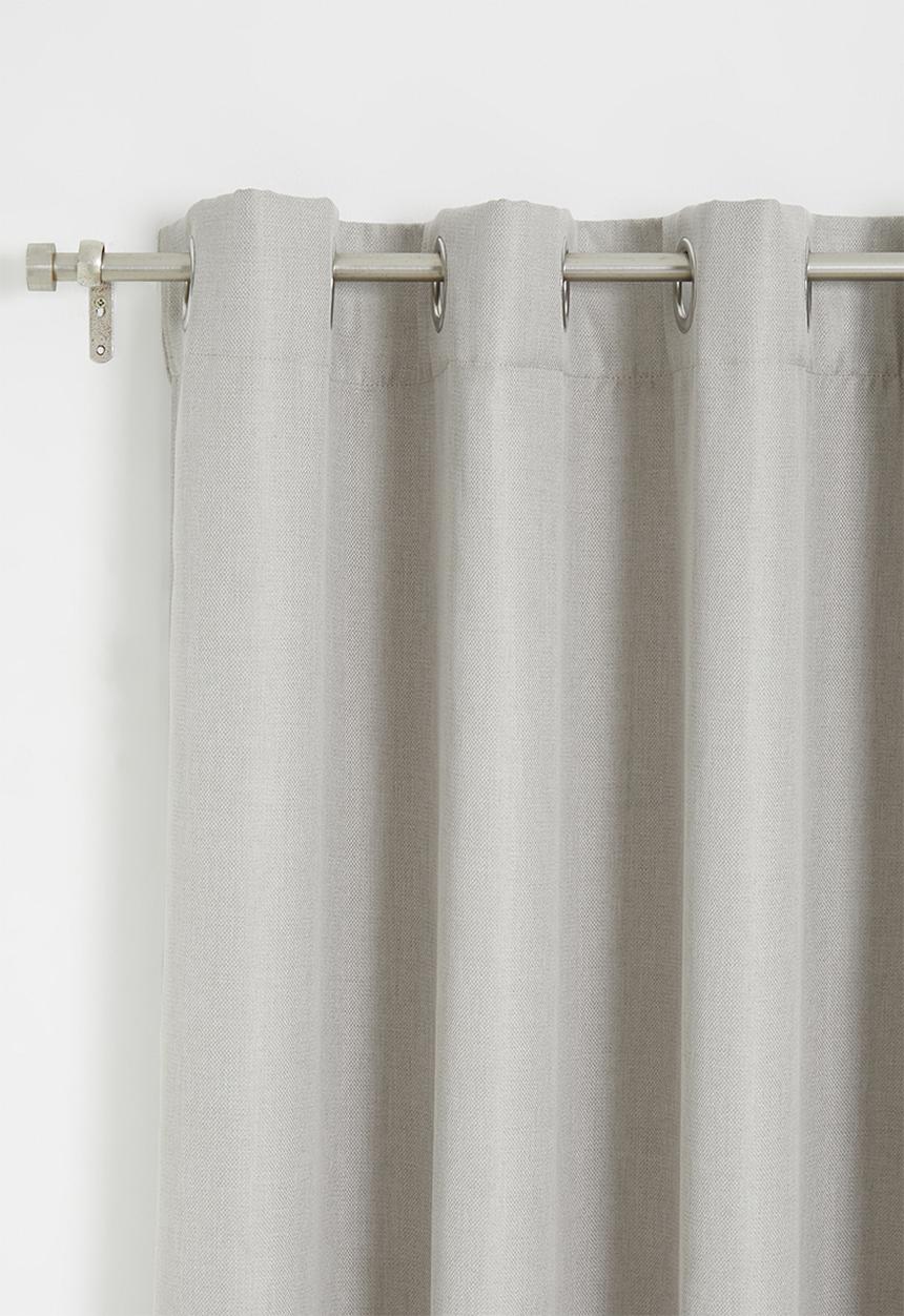 Sixth Floor - Metro self-lined eyelet curtain - natural
