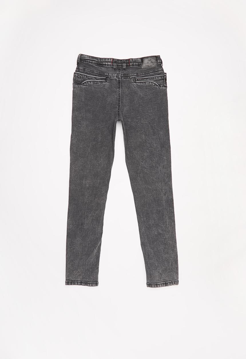 SOVIET - Boys skinny denim - charcoal