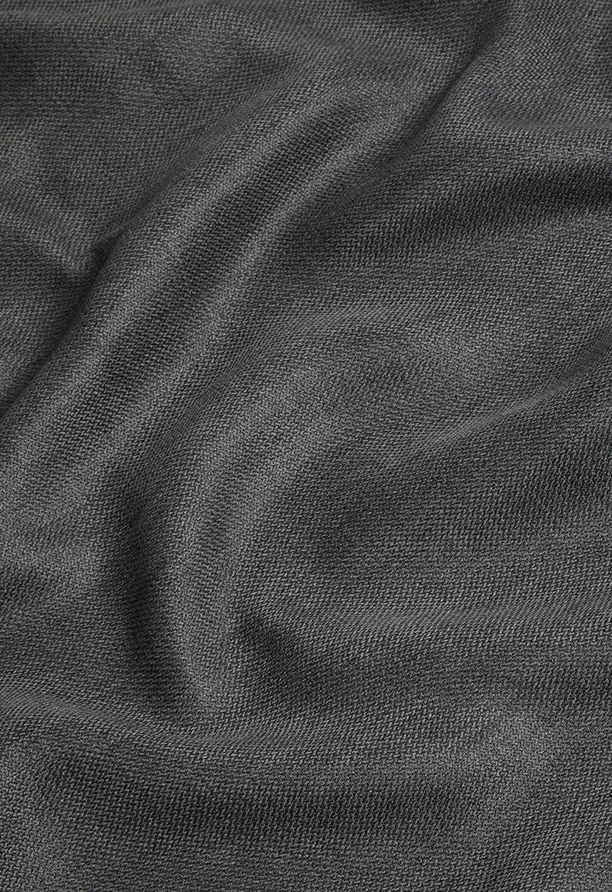 Sixth Floor - Metro self-lined taped curtain - charcoal grey