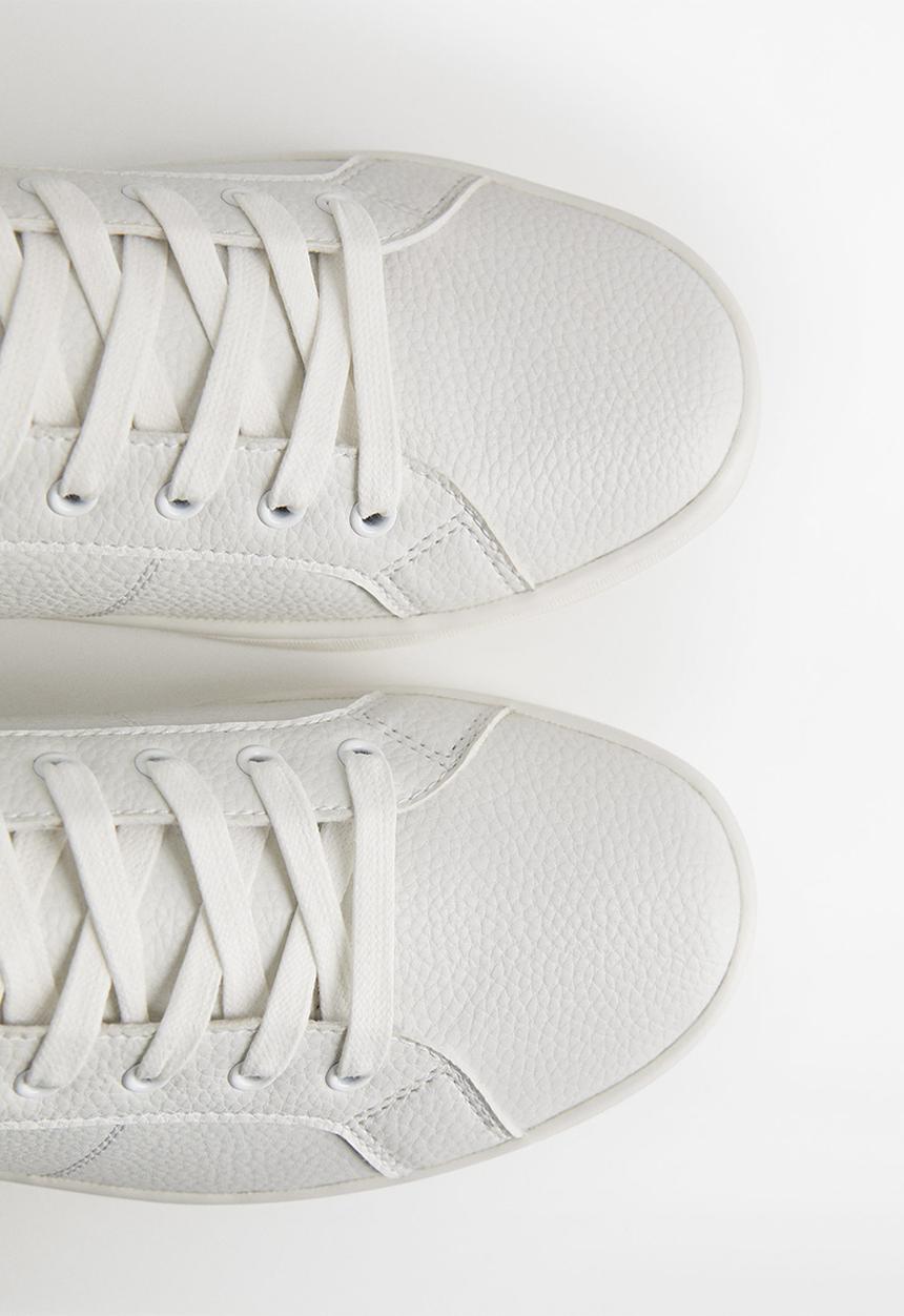 MANGO - Sport shoes blanca - white