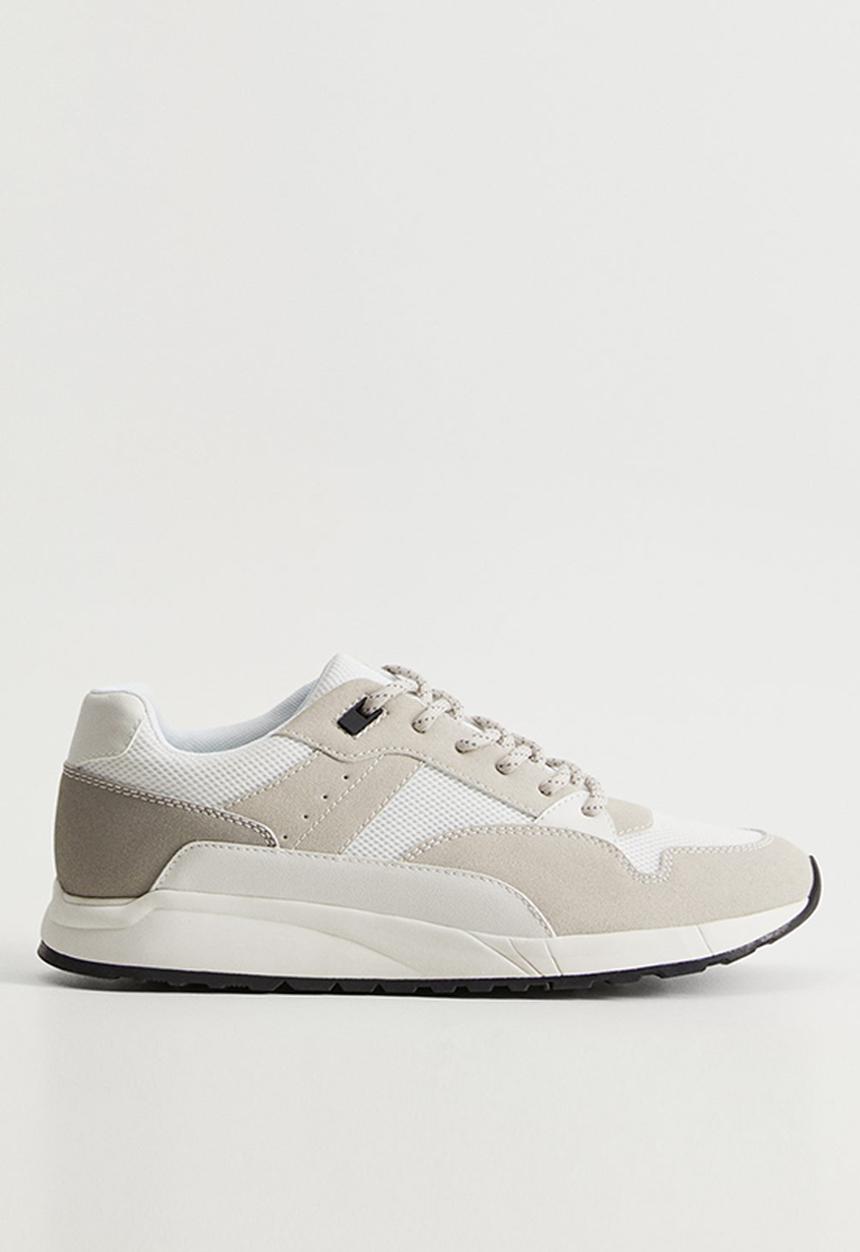 MANGO - Sport shoes runsoft - white