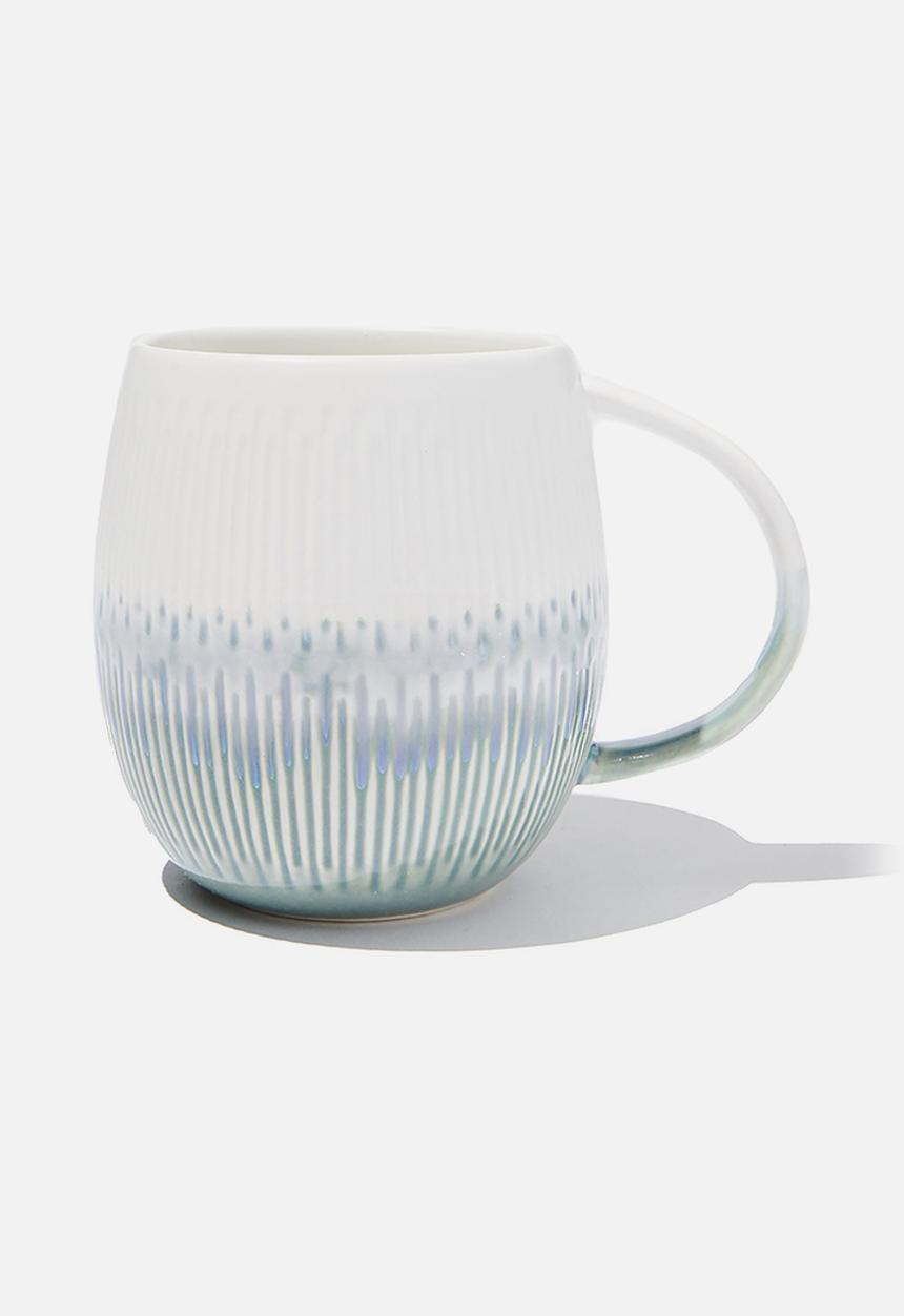 Cotton On - Marlana mug - white & green 