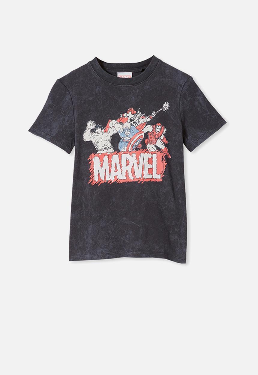 Cotton On - Co-lab short sleeve tee - charcoal 