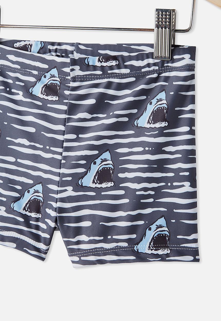 Cotton On - Billy boyleg swim trunk - grey