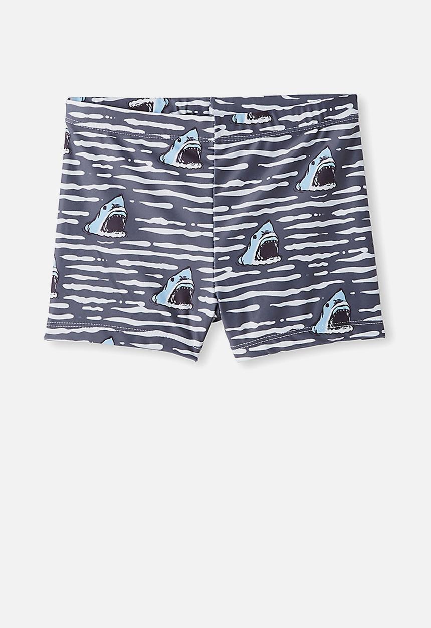 Cotton On - Billy boyleg swim trunk - grey