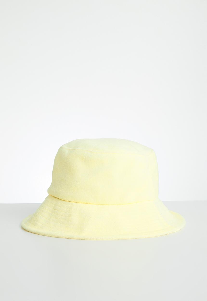 Rubi - Bianca bucket hat - lemon terry