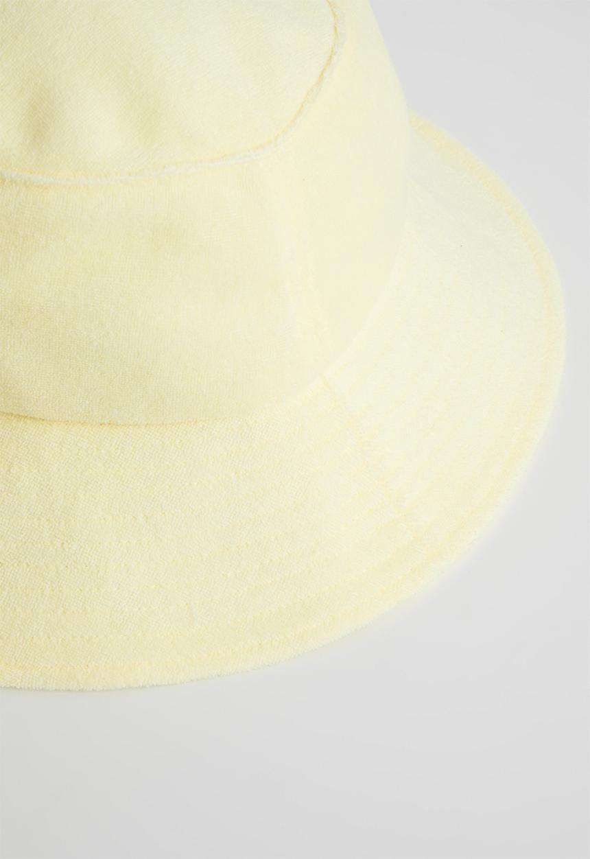 Rubi - Bianca bucket hat - lemon terry