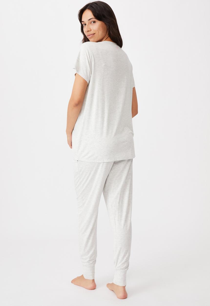 Cotton On - Sleep recovery maternity pant - grey