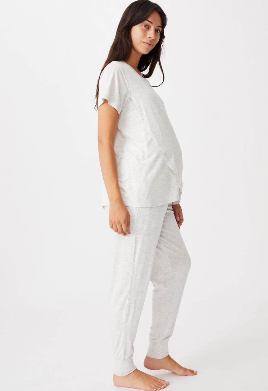Cotton On - Sleep recovery maternity pant - grey