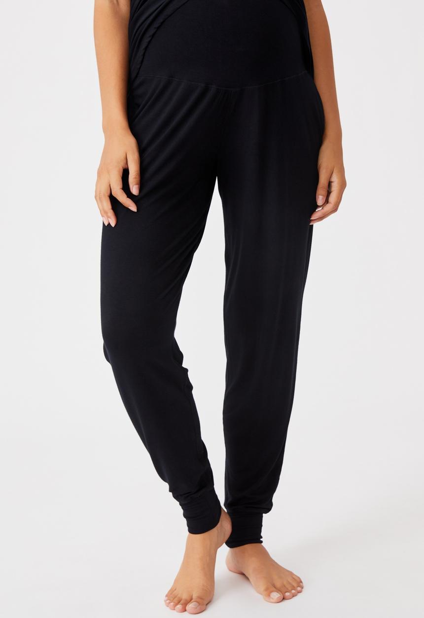 Cotton On - Sleep recovery maternity pant - black