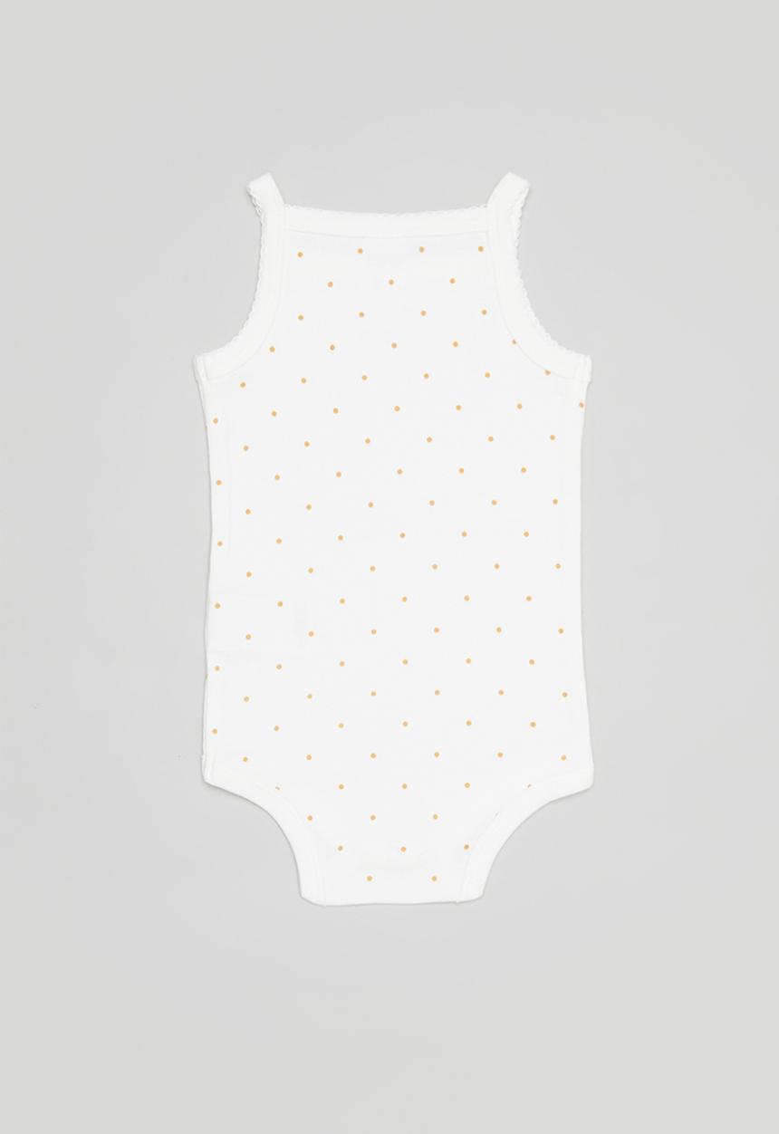 Cotton On - 4 pack picot trim singlet bubbysuit - multi