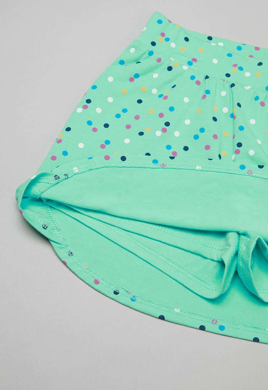 Nike - Nike girls dot scooter set - green & white 