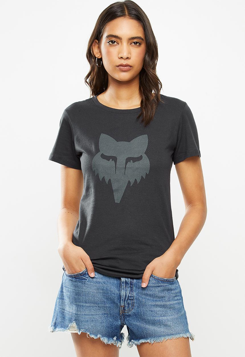 Fox - Real time crew short sleeve tee - black